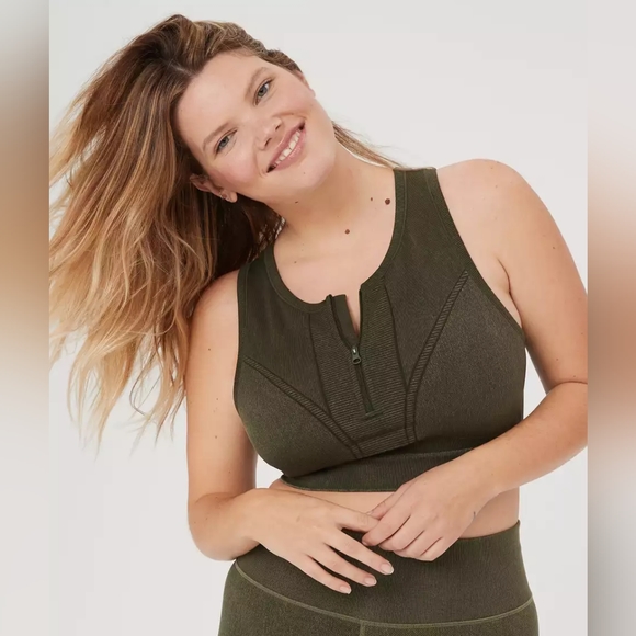 3 for $15 GUC Aerie Offline Most Support Zipper Sports Bra - Picture 6 of 6